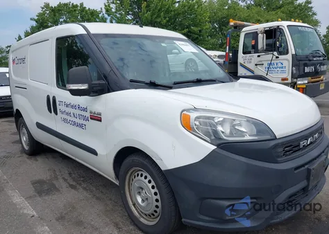2019 Ram Promaster City Tradesman z USA, uszkodzony, nr VIN ZFBHRFAB5K6M22165